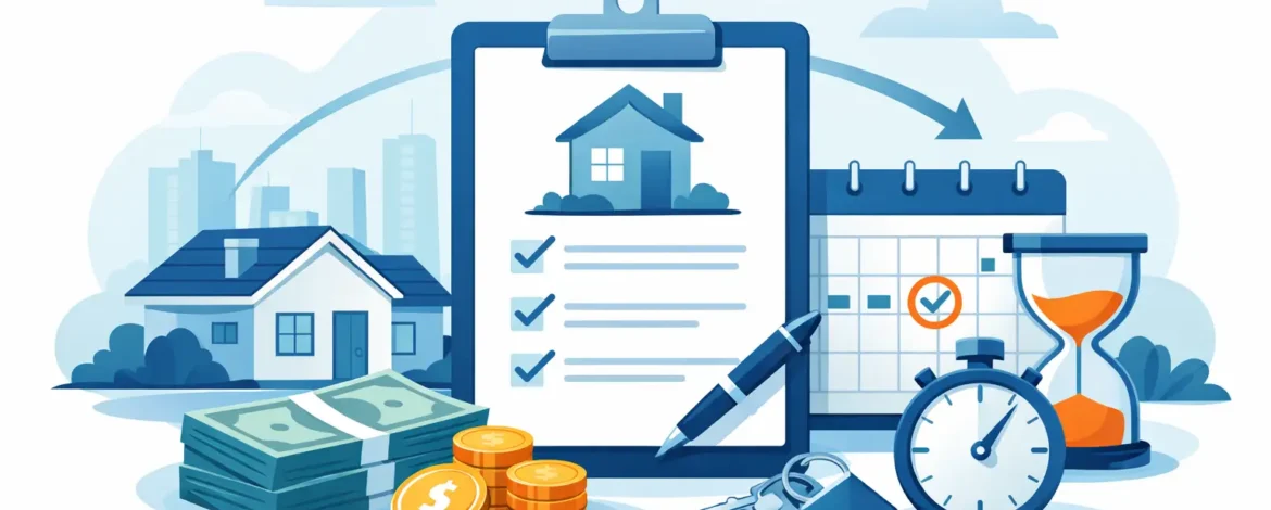 Cash Sale Closing Timeline: What to Expect