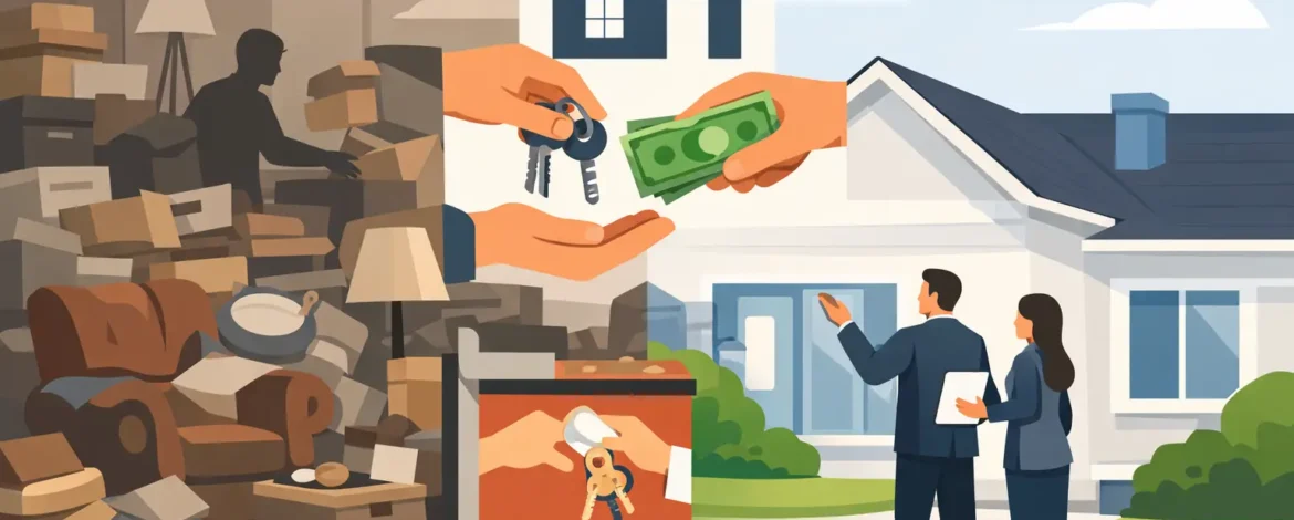 How to Sell a Hoarder House Without Cleaning It